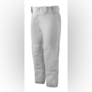 Mizuno women’s softball pants light gray size XL athletic activewear